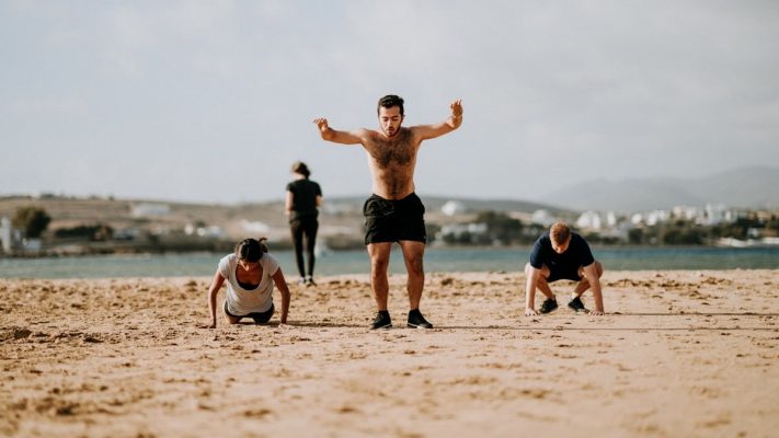 Team CrossFit training